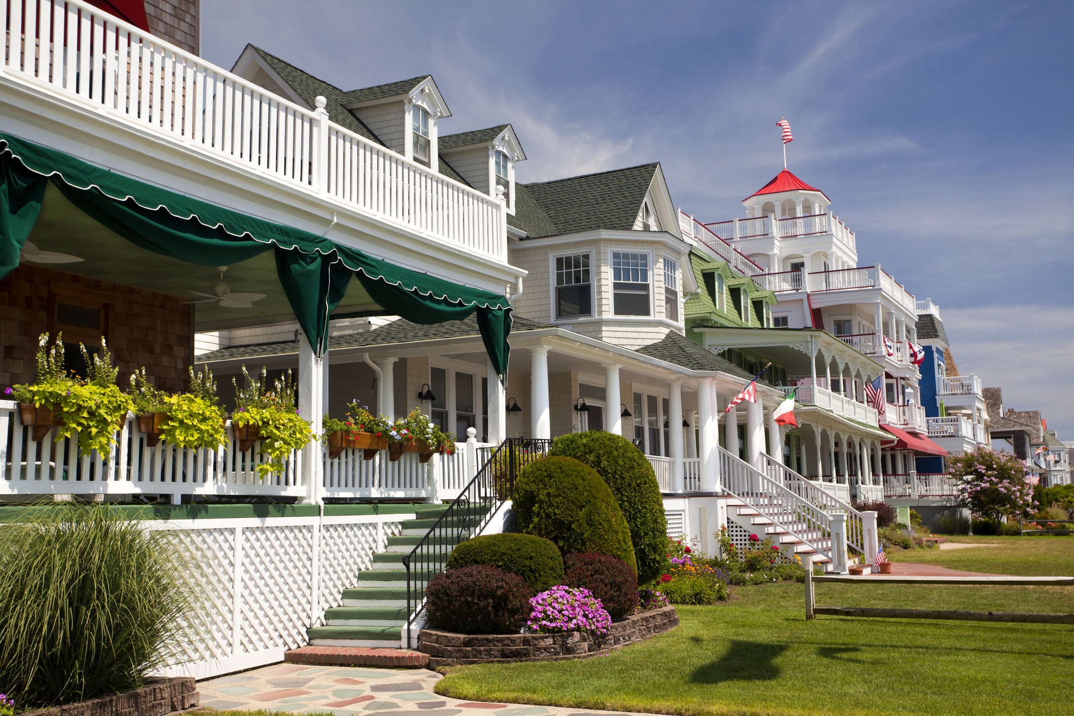 image of weekend in cape may, Victorian houses