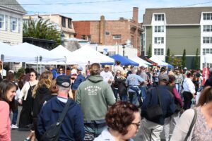 Photo of crowd at Cape May Oktoberfest